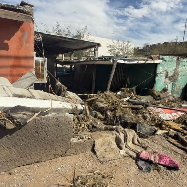 Desbordamiento en Ciudad Juárez deja daños severos